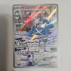 Pokemon Metagross 178/162 Temporal Forces Full Art Illustration Rare Card - Mint - Image 1