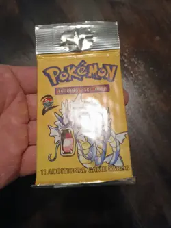 Pokemon Trading Card Game Booster Pack Base Set 2 Gyarados Art - WOTC 2000 NEW - Image 4
