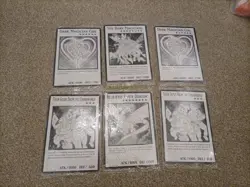 Yu-Gi-Oh! DUOV Oversized Card Set - 2x Dark Magician Girl Blue-Eyes White Dragon - Image 1