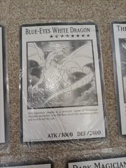 Yu-Gi-Oh! DUOV Oversized Card Set - 2x Dark Magician Girl Blue-Eyes White Dragon - Image 4