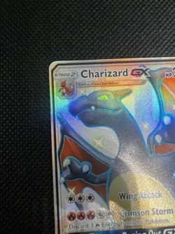 PokÃ©mon TCG Charizard GX Hidden Fates Holo Full Art Ultra Rare Card SV49/SV94 - Image 3