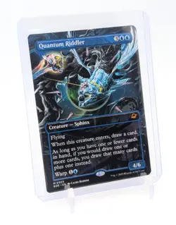 MTG - Quantum Riddler - Borderless Mythic #305 - Edge of Eternities NM - Image 1