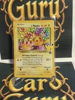 Birthday Pikachu - 24/53 Holo Rare 25th Celebrations Classic - Pokemon Card - NM - Image 4