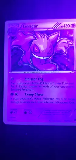 Pokemon TCG Gengar XY BREAKthrough 60/162 Cosmos Holo Rare Card NM 60/162 - Image 6