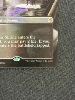 Godless Shrine FOIL Borderless Ravnica: Clue Edition Magic The Gathering MTG - Image 4