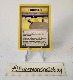 Viridian City Gym 1st Edition 123/132 - Gym Challenge *NM* Uncommon Pokemon Card - Image 1