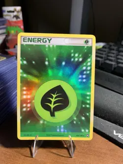 Grass Energy 103/108 Power Keepers Holo Pokemon TCG - Image 1
