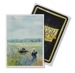 Poppy Field Art Card Sleeves 100 Count Classic Dragon Shield Gaming Protectors - Image 2
