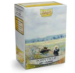 Poppy Field Art Card Sleeves 100 Count Classic Dragon Shield Gaming Protectors - Image 3