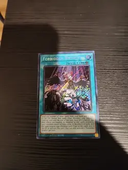 Yugioh Forbidden Droplet RA01-EN064 SR 1ST ED NM - Image 1
