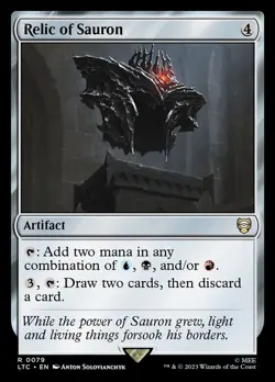 MTG Relic of Sauron ** Tales of Middle-earth Commander ** English (NM) - Image 3