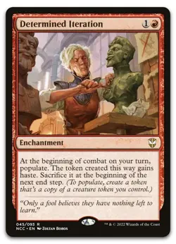 Determined Iteration #45 (LP) Streets New Capenna NCC Magic MTG - Image 3