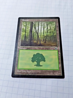 Forest - Portal - Basic Land - 1997  MTG - Some Edge Wear - See Pics - Image 9