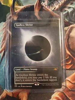 Godless Shrine Unfinity Borderless Near Mint Condition MTG - Image 5