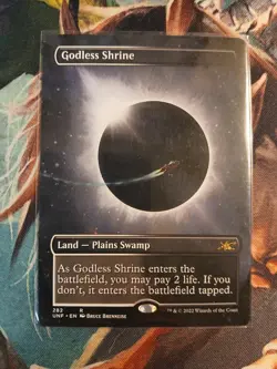 Godless Shrine Unfinity Borderless Near Mint Condition MTG - Image 6
