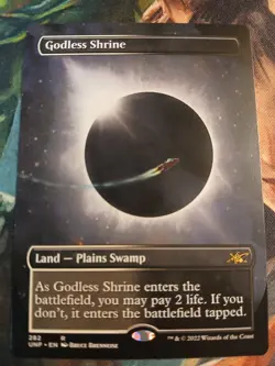Godless Shrine Unfinity Borderless Near Mint Condition MTG - Image 7