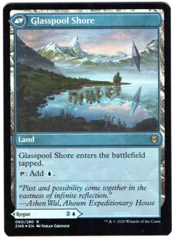 GLASSPOOL MIMIC 060/280 MAGIC: THE GATHERING, ZENDIKAR RISING (ZNR) RARE FOIL - Image 2