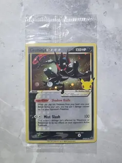 Greninja Gold Star Sealed Black Star Promo Pokemon Card Mint ETB Holo Rare TCG - Image 7