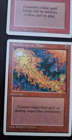 x9 - Red Elemental Blast MTG - x6 Revised Edition, x3 4th Edition - All NM!! - Image 7