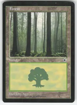 Magic The Gathering MTG Portal Forest (Ferns on Ground) - Image 1