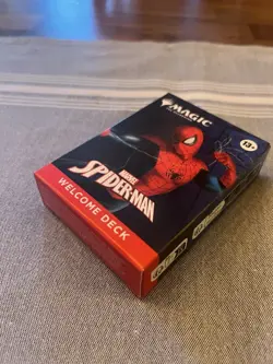 Magic: The Gathering Marvel's Spiderman  Welcome Deck, IN HAND. WHITE DECK - Image 3