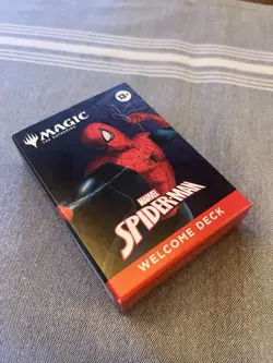 Magic: The Gathering Marvel's Spiderman  Welcome Deck, IN HAND. WHITE DECK - Image 4