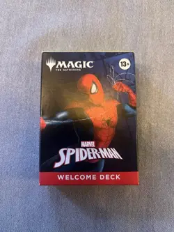 Magic: The Gathering Marvel's Spiderman  Welcome Deck, IN HAND. WHITE DECK - Image 8