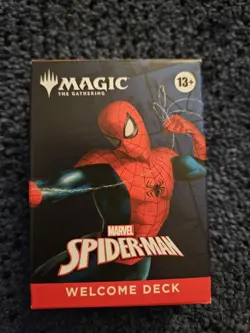 Magic The Gathering Spider-Man Welcome Deck SDCC 2025 Hasbro - WHITE DECK - Image 1