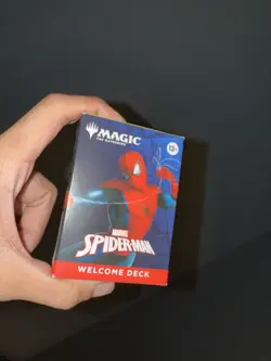 Magic The Gathering Spider-Man Welcome Deck SDCC 2025 Hasbro - White Deck - Image 1