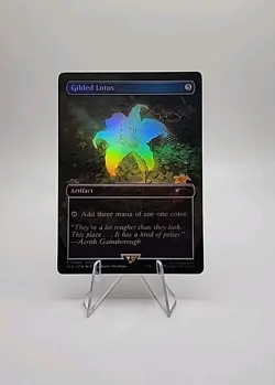 Magic the Gathering Secret Lair Final Fantasy #0909 GILDED LOTUS Foil - Image 3