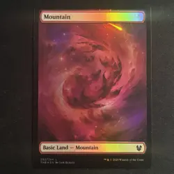 Magic the Gathering Theros Beyond Death - Full Art Foil Basic Lands - 5 Card Set - Image 7