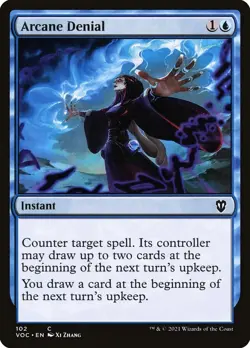 MTG Arcane Denial ** Crimson Vow Commander ** English (NM) - Image 1