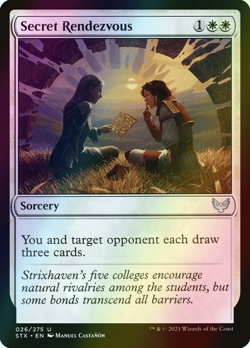 MTG Secret Rendezvous Foil ** Strixhaven: School of Mages ** English (NM) - Image 3
