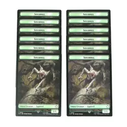 X12 Food (0013) // Squirrel Double-Sided Token Nuka Cola Token Fallout Commander - Image 1