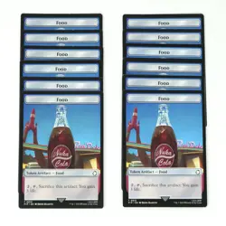 X12 Food (0013) // Squirrel Double-Sided Token Nuka Cola Token Fallout Commander - Image 4