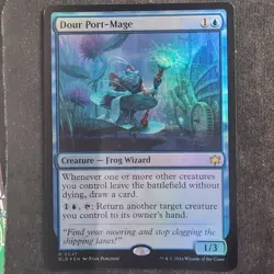 Dour Port-Mage - Foil - Bloomburrow (MTG) - Image 3
