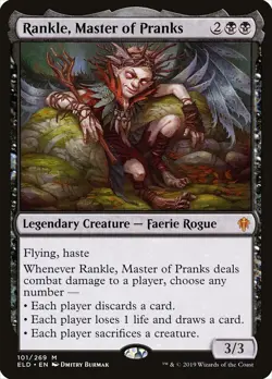 MTG Rankle, Master of Pranks ** Throne of Eldraine ** English (NM) - Image 1