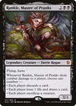 MTG Rankle, Master of Pranks ** Throne of Eldraine ** English (NM) - Image 2