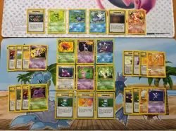 Vintage Pokemon Card Lot WOTC Promo First Edition Shadowless Etc Fire Espeon - Image 1