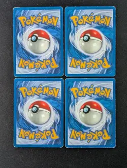 Pokemon Base Set 4th Print 1999-2000 UK lot 35 cards Commons, Uncommons, Energy - Image 15