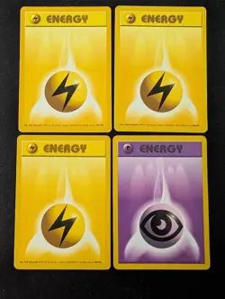 Pokemon Base Set 4th Print 1999-2000 UK lot 35 cards Commons, Uncommons, Energy - Image 16