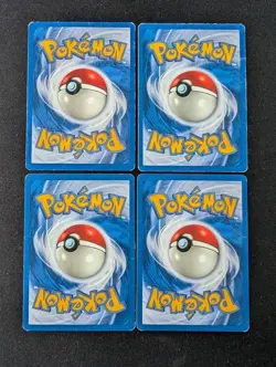 Pokemon Base Set 4th Print 1999-2000 UK lot 35 cards Commons, Uncommons, Energy - Image 17
