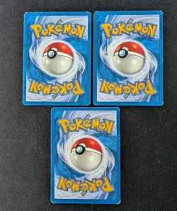 Pokemon Base Set 4th Print 1999-2000 UK lot 35 cards Commons, Uncommons, Energy - Image 19