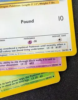 Pokemon Base Set 4th Print 1999-2000 UK lot 35 cards Commons, Uncommons, Energy - Image 20