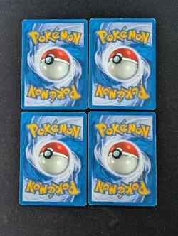 Pokemon Base Set 4th Print 1999-2000 UK lot 35 cards Commons, Uncommons, Energy - Image 9