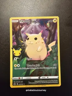 MINT Pokemon Card -Pikachu - Full Art Celebrations 25th Anniversary 005/025 - Image 2