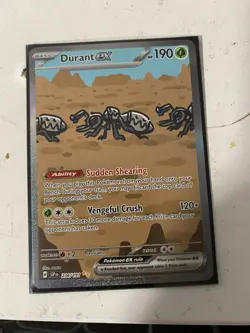 Pokémon TCG Durant EX 236/191- SIR- Surging Sparks- NM Condition - Image 1