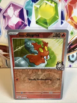 Ethan’s Slugma 035/182 Reverse Holo Common - Pokémon TCG Destined Rivals NM - Image 3