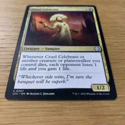 1x CRUEL CELEBRANT - War of the Sparks - MTG - NM - Magic the Gathering Card - Image 3