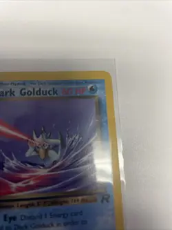 Dark Golduck 37/82 MP Uncommon 1st Edition Team Rocket Pokemon Free Shipping - Image 2